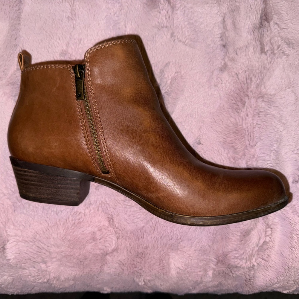 Lucky Brand toffee boots